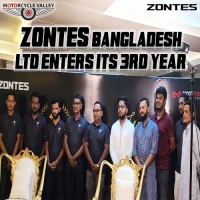 Zontes Bangladesh Ltd এর ৩য় বর্ষে পদার্পন